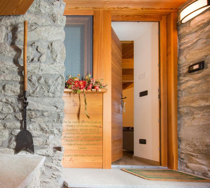Lo Coppa Fen Appartement Aosta Buitenkant foto
