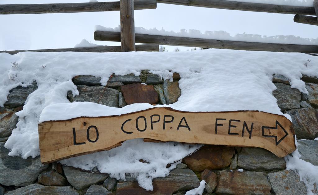 Lo Coppa Fen Appartement Aosta Buitenkant foto